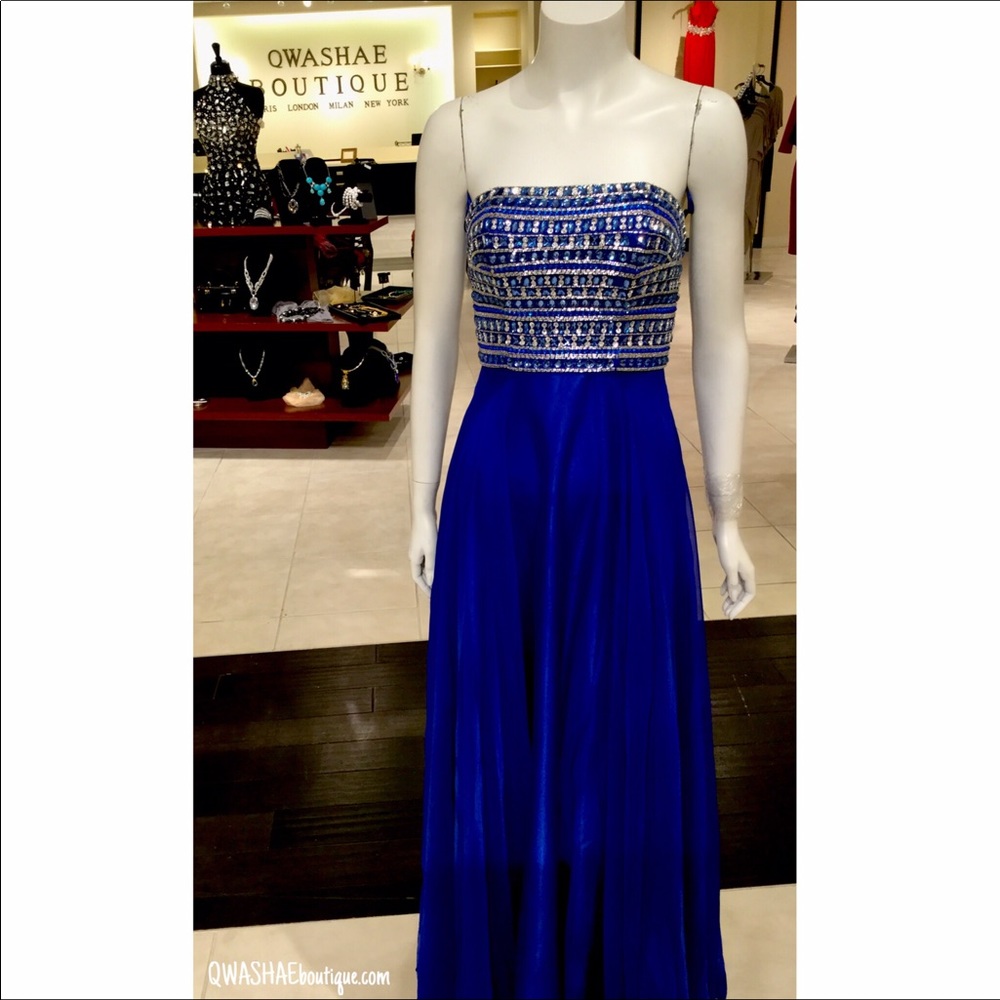 Deep Sea Blue Dress